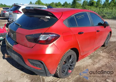 2018 Chevrolet Cruze Lt Auto z USA, uszkodzony, nr VIN 3G1BE6SM6JS651519